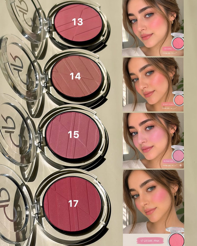 رژگونه پودری گلدن رز